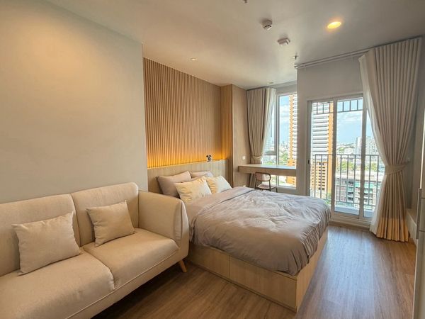 ให้เช่า Culture Thonglor ห้อง Studio ห้องใหม่ ชั้นสูง แต่งสวย พร้อมเข้าอยู่ ถ่ายจากห้องจริง 087-7085210 Boy 