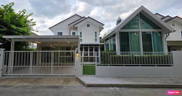 ให้เช่า ถนนเมน 66ตรว 4นอน4น้ำ บ้านเดี่ยว 2 ชั้น Villaggio 2 ศรีนครินทร์ บางนา กม 5
