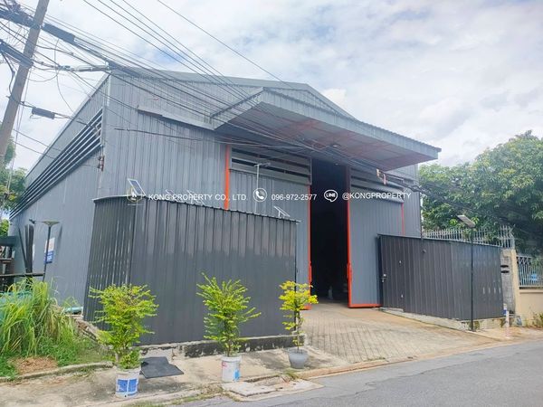 Warehouse for rent, Ngamwongngan, Lak Si, Bangkok, near Kasetsart University, size 200 sq m.
