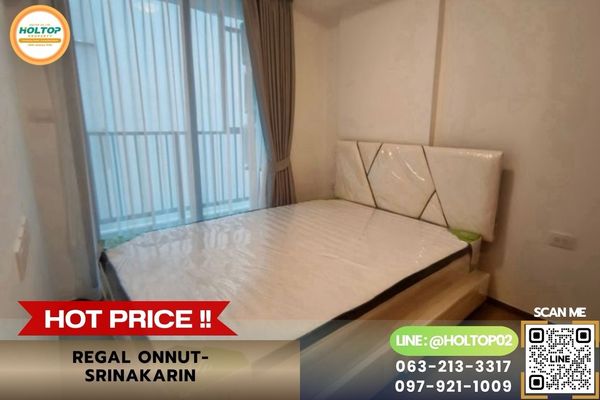 #Z6347 Condo for rent Regal Onnut-Srinakarin.