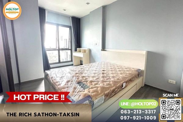 #Z6337 ให้เช่าคอนโด The Rich Sathon-Taksin