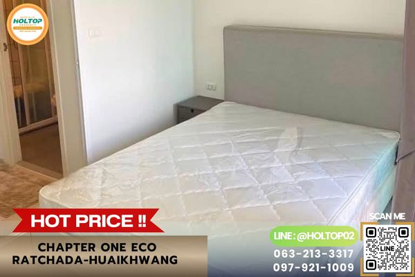 #Z6333 ให้เช่าคอนโด Chapter One Eco Ratchada-HuaiKhwang