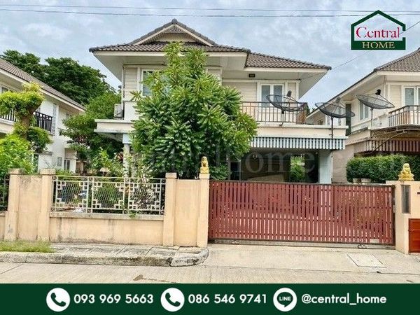 Single house, Nonthicha, Ayutthaya, near Central Ayutthaya, good location, cheapest in the project.