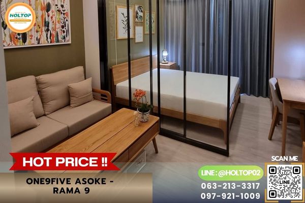 #Z6339 Condo for rent One9Five Asoke - Rama 9