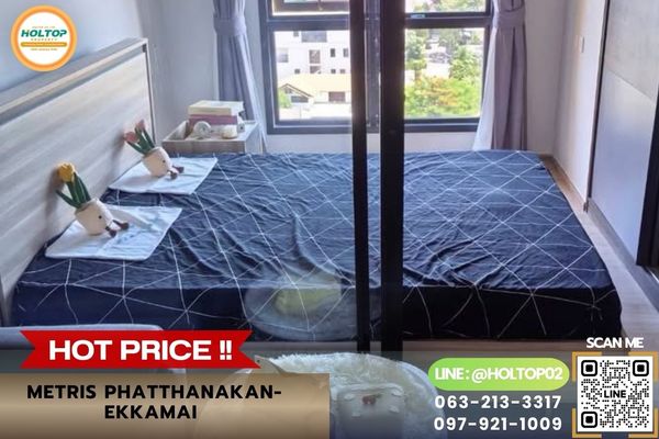 #Z6351 ให้เช่าคอนโด Metris Phatthanakan-Ekkamai