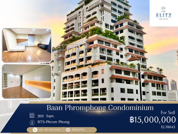 ✨  Newly Renovated Large Unit minimal Style | Prime Phrom Phong location | Peaceful Environment &amp; High Privacy ✨