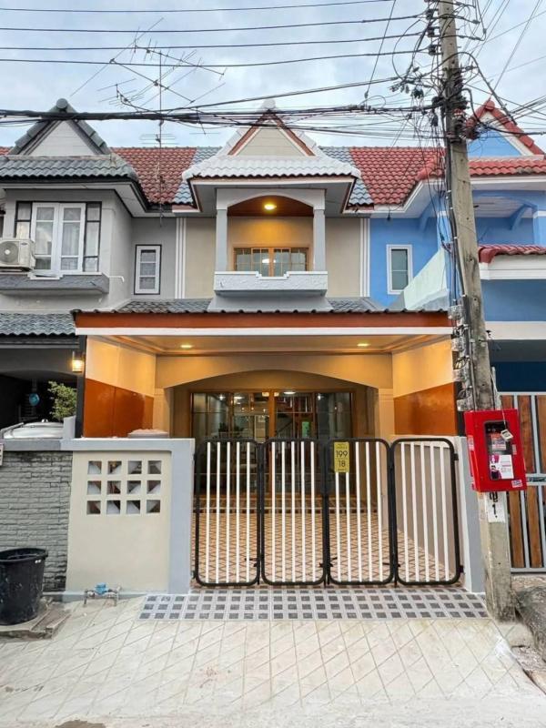 ขายทาวน์เฮ้าส์/ทาวน์โฮม  ช. รุ่งเรือง 6 บางรักพัฒนา บางบัวทอง นนทบุรี CX-173469  (S)