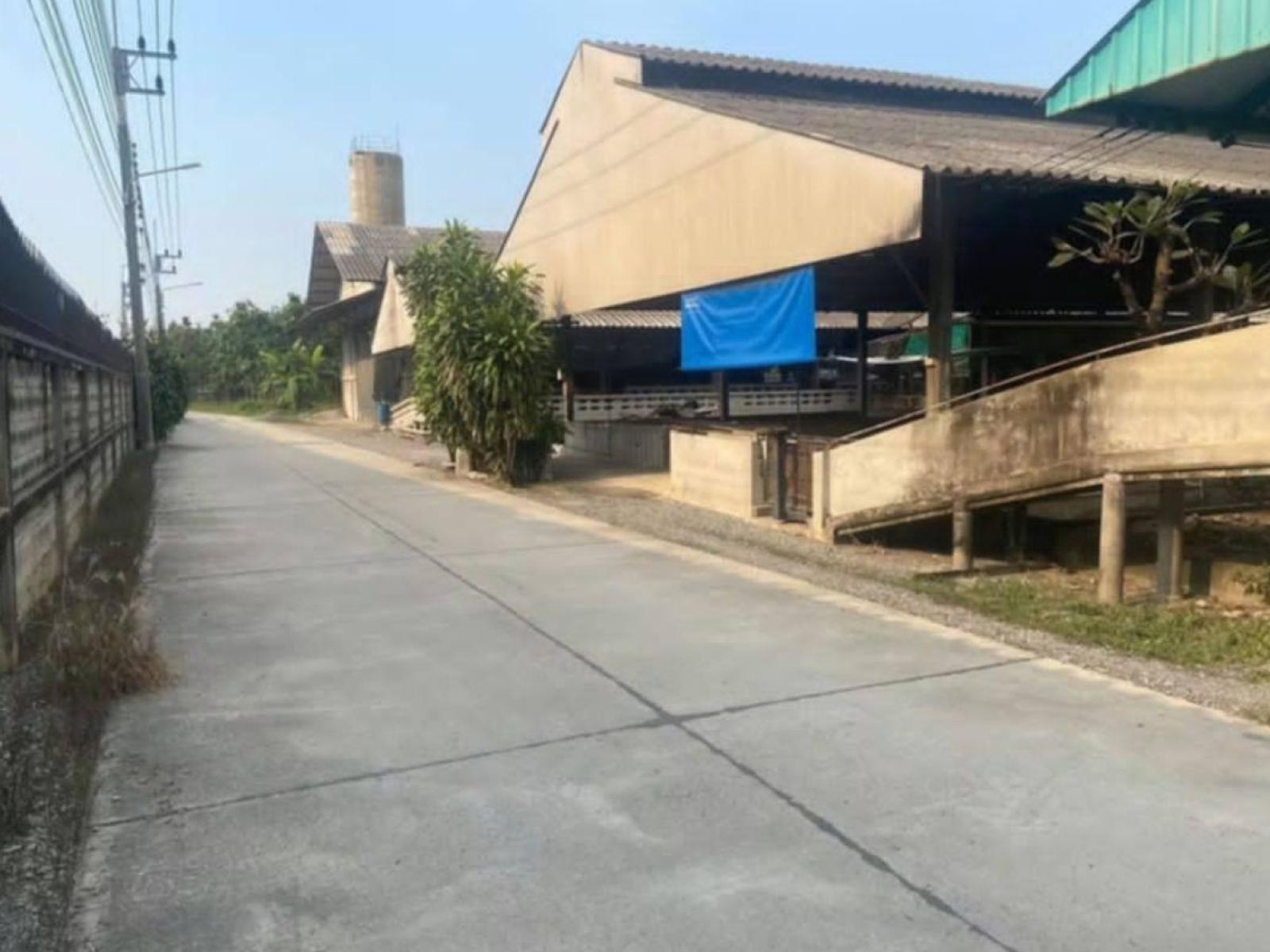 For Sale Land with building , wide frontage , Ban Mai , Sam Phran , Nakhon Pathom , CX-173327