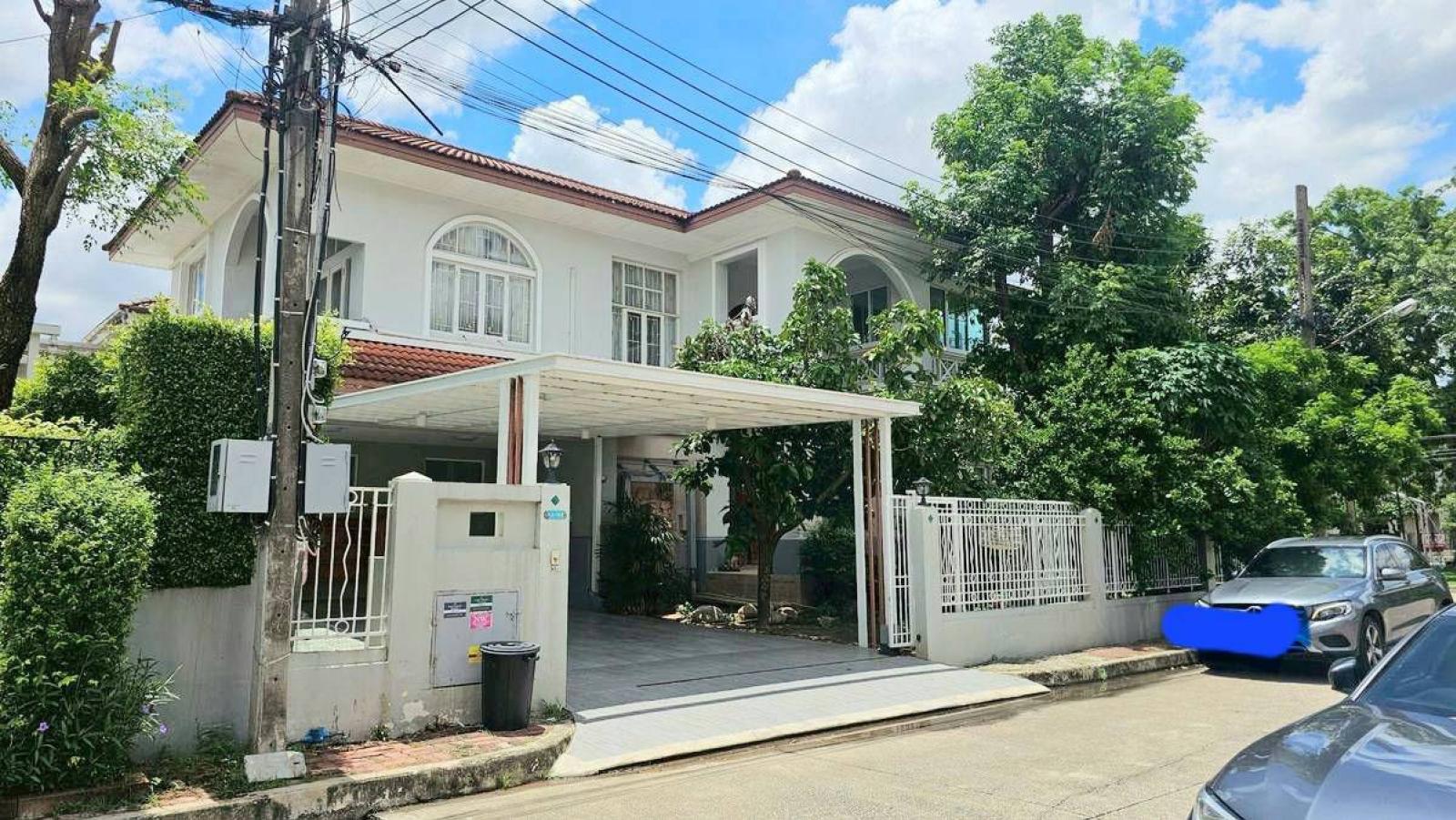 For Sale House , Nantawan Ramintra - Watcharaphon , corner unit , Tha Raeng , Bang Khen , Bangkok , CX-172863 For Sale House , Nantawan Ramintra - Watcharaphon , corner unit , Tha Raeng , Bang Khen , Bangkok , CX-172863