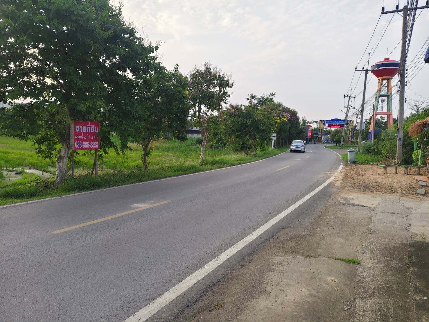ขายที่ดิน 27 ไร่ 12 ตร.ว. ติดถนน บ้านช้าง โรจนะ 2 อุทัย อยุธยา พื้นที่สีเขียว ทำเลศักยภาพใกล้นิคมอุตสาหกรรมโรจนะ
