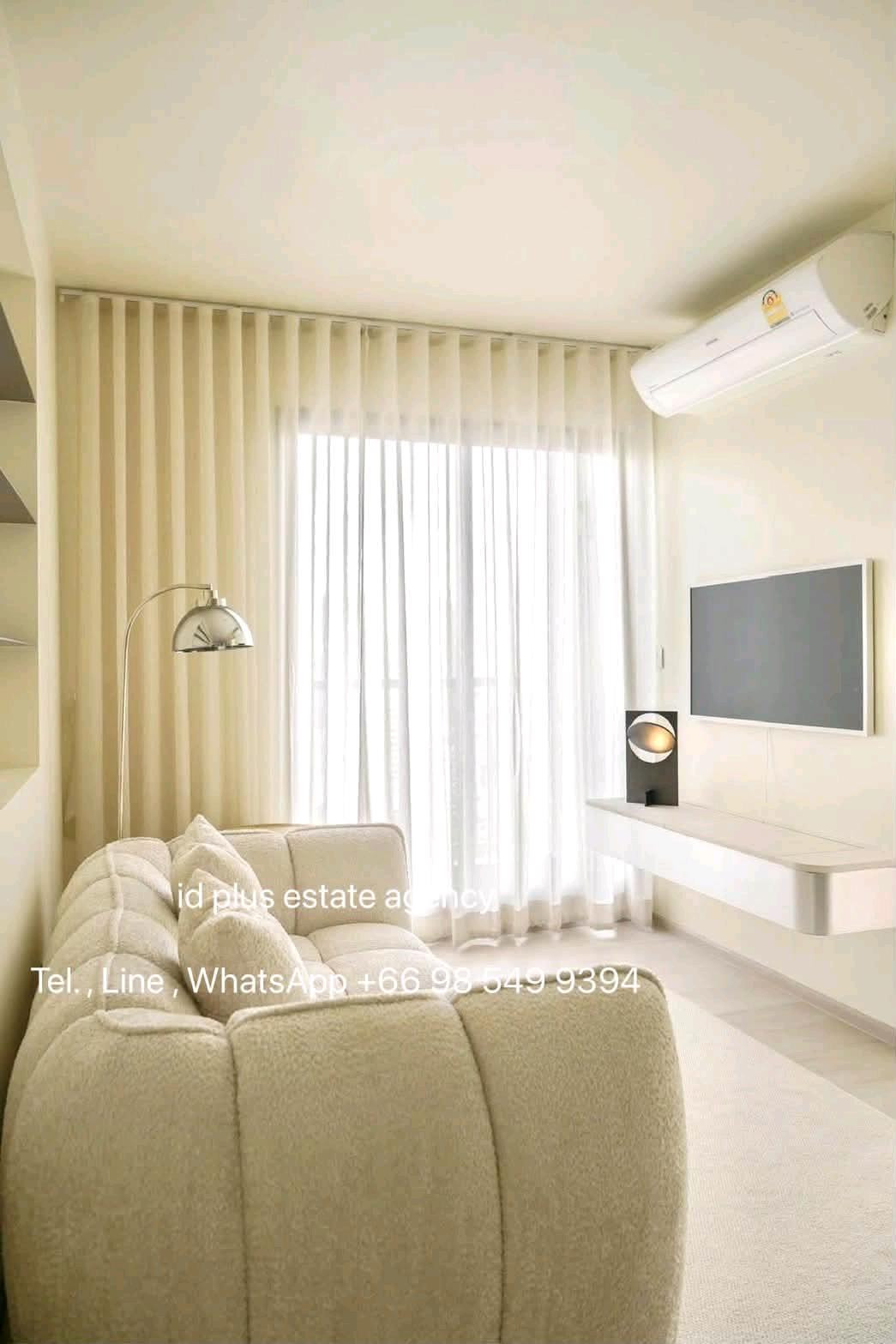🏢 Condo room for Rent | Life One wireless   @🚶🏻‍♂️walk 7 mins. to BTS Ploenchit @  📍 Location: Ploenchit   💰 Rental Price: 40k.  📐 Size: 45 sq.m  🛏️ Type: 2 bedrooms 1 bathroom   🏙️ Floor:  30 – รูปที่ 4