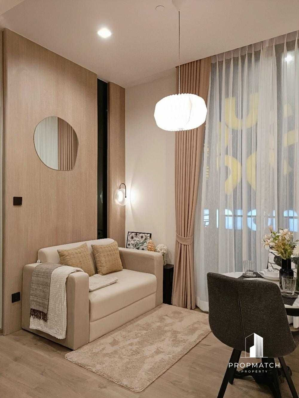 ✨Flash Deal ✨The Crest Park Residences ( 1Bed 1Bath 35SQM.) พร้อมอยู่ ! เพียง 30,000 บาทต่อเดือน Tel.0981315848 @propmatch 