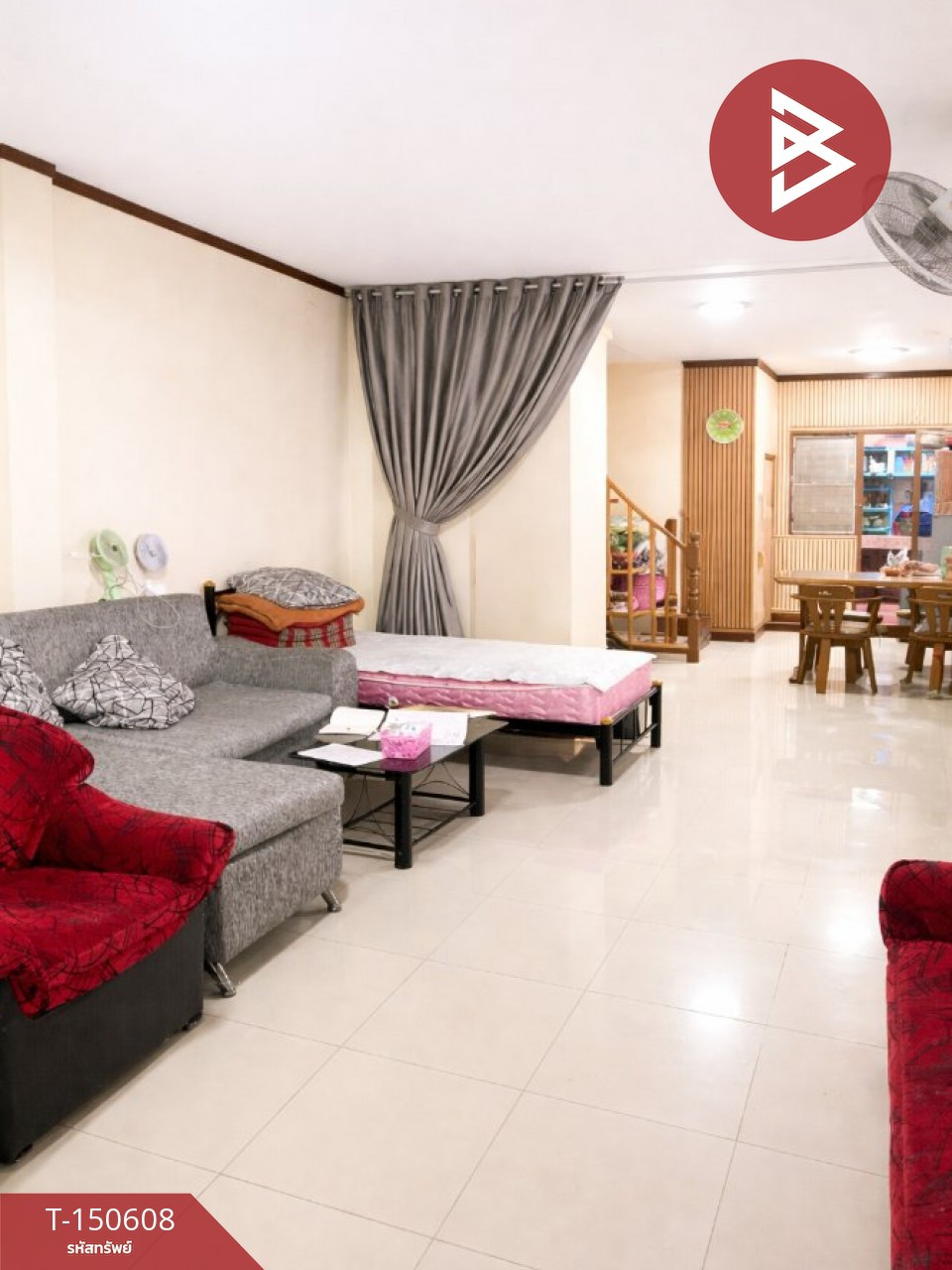 Townhouse for sale on the edge Fasai Ville Village, Krathum Baen, Samut Sakhon – รูปที่ 3