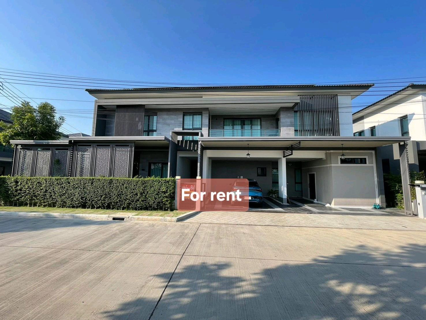 🔥🔥 House for Rent The City Bangna new project 🔥🔥 Nearby Mega bangna 🔥🔥 House for Rent The City Bangna new project 🔥🔥 Nearby Mega bangna