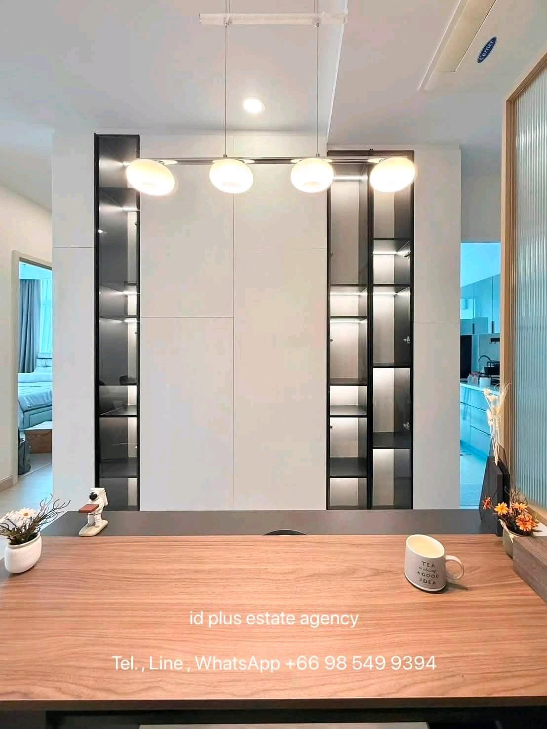 🏢 Condo room for Rent | Supalai Premier Si phraya-Samyan @ 🚶🏻‍♂️walk 7 mins. to MRT Samyan @  📍 Location: Si Phraya-Samyan  💰 Rental Price: 52k.  📐 Size: 73 sq.m  🛏️ Type: 2 bedrooms 2 bathrooms  🏙️ Floor:  19   – รูปที่ 4