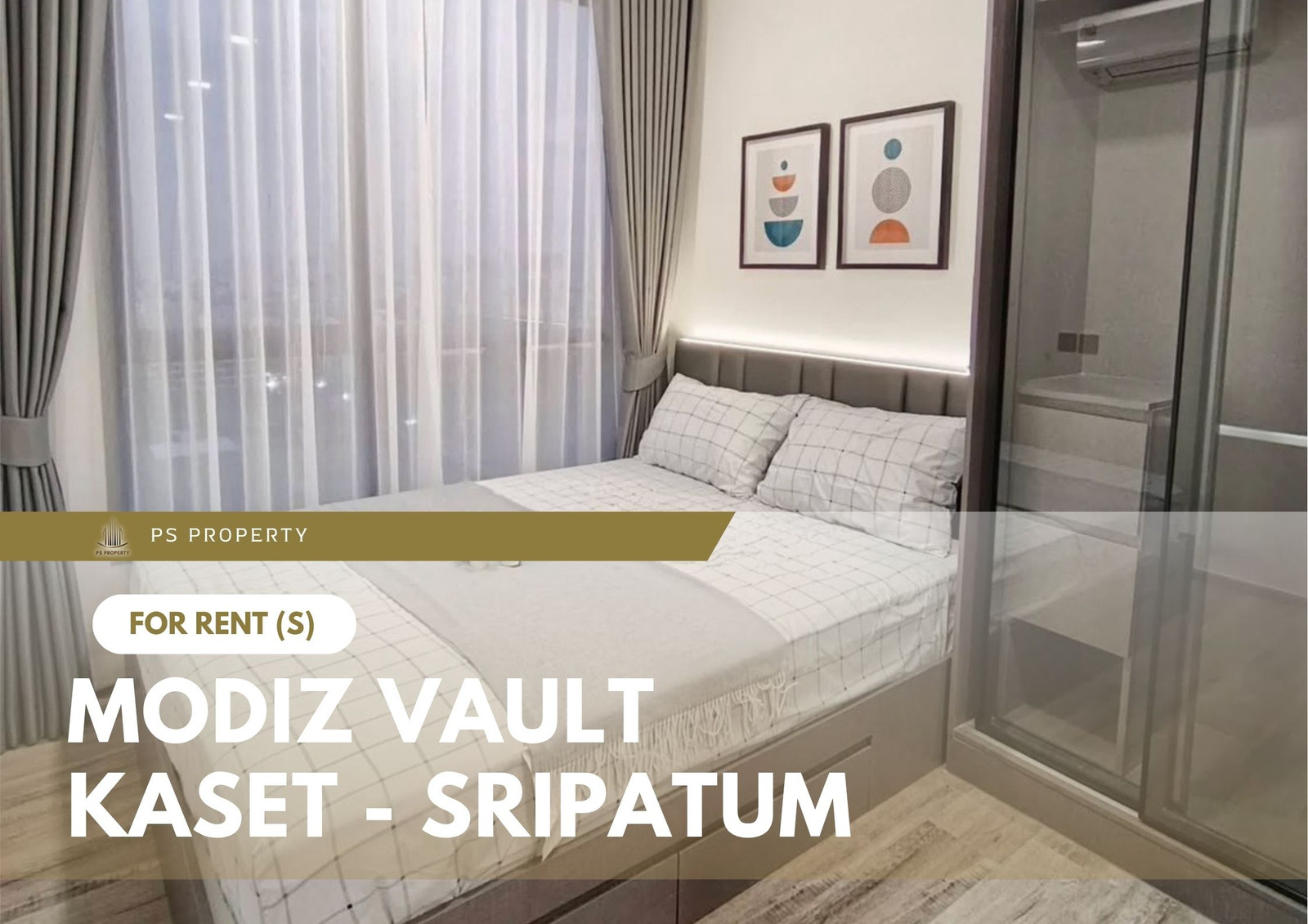 ให้เช่า 📍 MODIZ VAULT Kaset - Sripatum 📍 เฟอร์นิเจอร์ และ เครื่องใช้ไฟฟ้าครบ ใกล้ BTS บางบัว ให้เช่า 📍 MODIZ VAULT Kaset - Sripatum 📍 เฟอร์นิเจอร์ และ เครื่องใช้ไฟฟ้าครบ ใกล้ BTS บางบัว