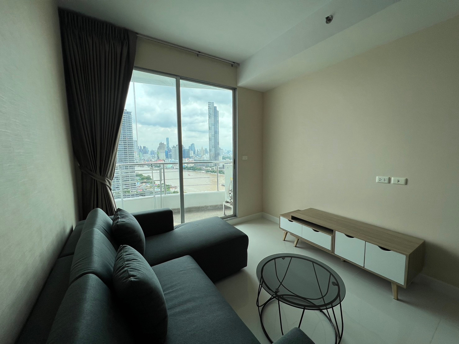 ขายห้อง 53 ตรม 2 ห้องนอน 1 ห้องน้ำ วิวระเบียงเห็นแม่น้ำ – รูปที่ 2