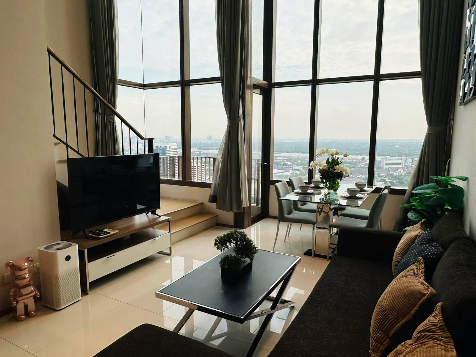FOR  RENT📍 The Emporio Place Beautiful Duplex  83 sqm. in Sukhumvit24 ปล่อยเช่าเพียง ฿ 55,000/ 12 เดือน  – รูปที่ 2