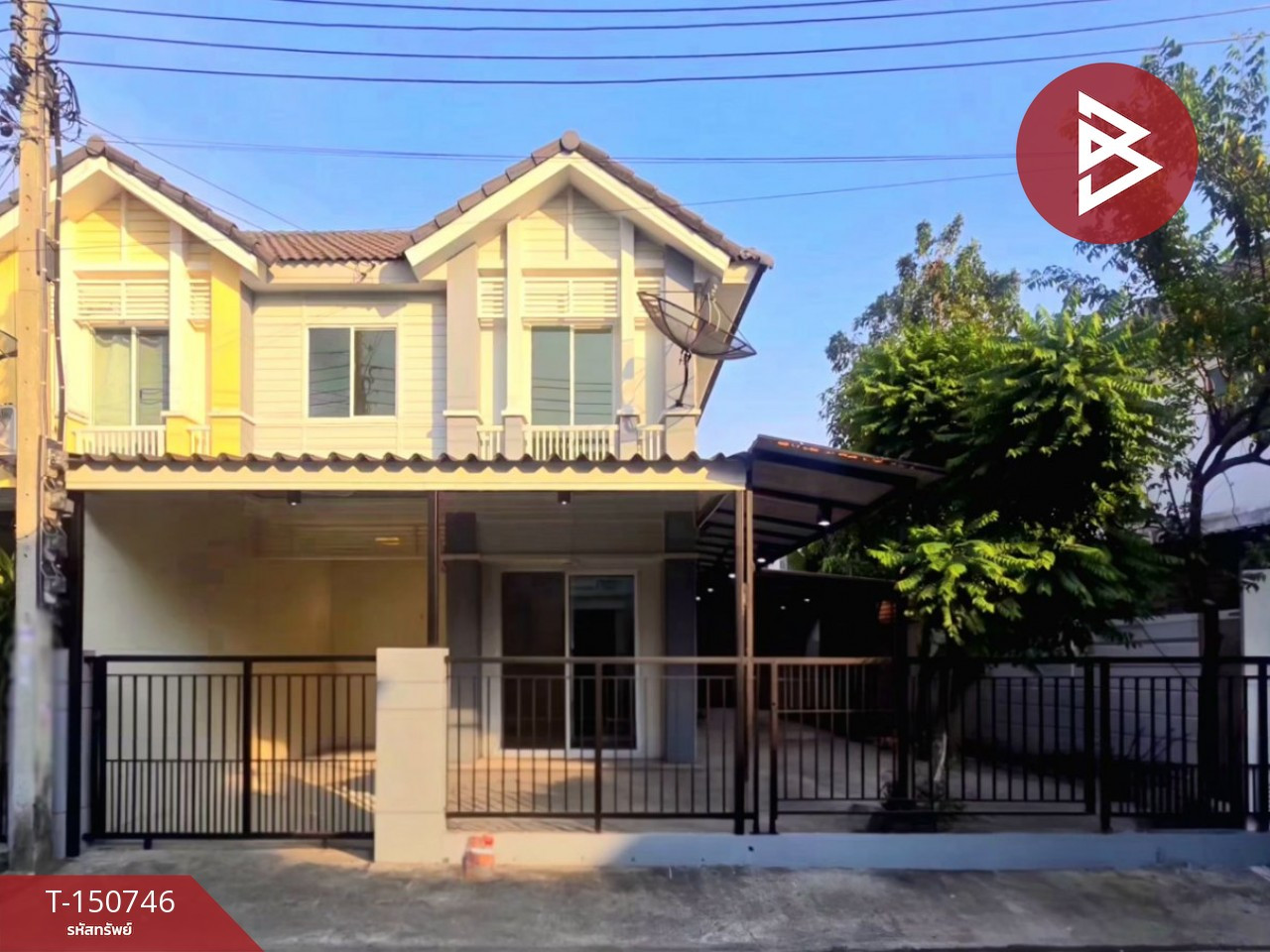 Townhouse for sale behind the edge Pruksa Ville Village 38, King Kaew-Nam Daeng, Bang Phli, Samut Prakan, renovated, ready to move in. Townhouse for sale behind the edge Pruksa Ville Village 38, King Kaew-Nam Daeng, Bang Phli, Samut Prakan, renovated, ready to move in.