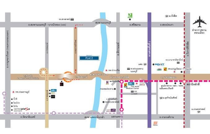 บ้านเดี่ยว 4นอน เลี้ยงสัตว์ได้ ทำเล ถนนหอการค้าไทย -  ถนน 345 - ถ. ชัยพฤกษ์  ถ. ราชพฤกษ์ (Perfect Place Chaengwattana 2) – รูปที่ 2