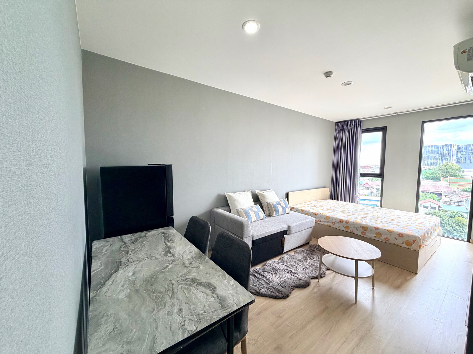 jo621 Condo for rent, The Moss Itsaraphap, near Siriraj Hospital | Studio 25 sq m, 7th floor | There is a washing machine. – รูปที่ 2