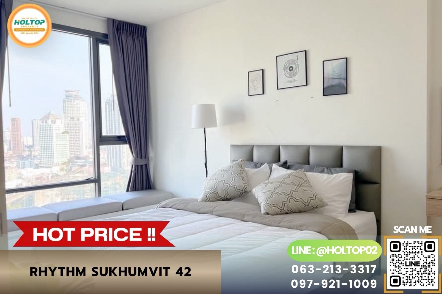 #L1277 ขายคอนโด Rhythm Sukhumvit 42 #L1277 ขายคอนโด Rhythm Sukhumvit 42