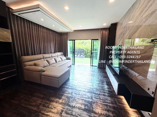 [ให้เช่า] หมู่บ้าน บุราสิริ รังสิต / 4 ห้องนอน 4 ห้องน้ำ / 74 ตรว. 220 ตรม. **65,000** บ้านเดี่ยวโครงการหรูตกแต่งสวย เฟอร์นิเจอร์และเครื่องใช้ไฟฟ้าครบชุด แปลงหน้าสวน เดินทางสะดวก พร้อมเข้าอยู่ ใกล้มหาวิทยาลัยรังสิต – รูปที่ 3