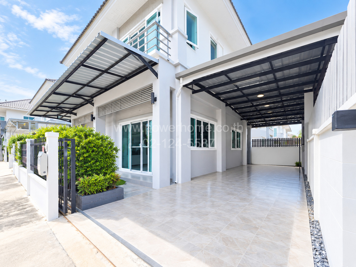 บ้านแฝด 2 ชั้น คุณาลัย จอย ออน 314  ทำเลดี อยู่สบาย ฟังก์ชันครบ รองรับทุกเจเนอเรชั่น ใกล้โรบินสันไลฟ์สไตล์ ฉะเชิงเทรา – รูปที่ 3