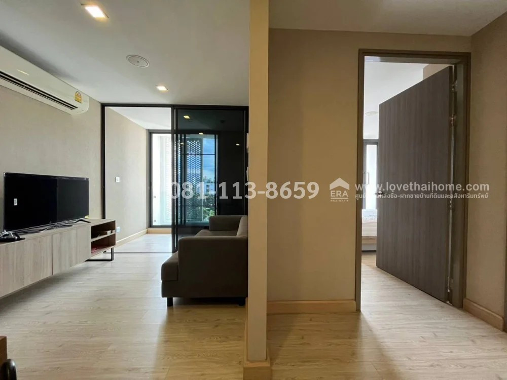 Urgent sale!! The L Fifteen Condo, Lat Phrao 15, via Chatuchak, near the Criminal Court and the MRT parking building, on the 5th floor, area 41.6 sq m. Sold with furniture and electrical appliances. Selling cheaper than the appraised price, only 3.5 milli – รูปที่ 2