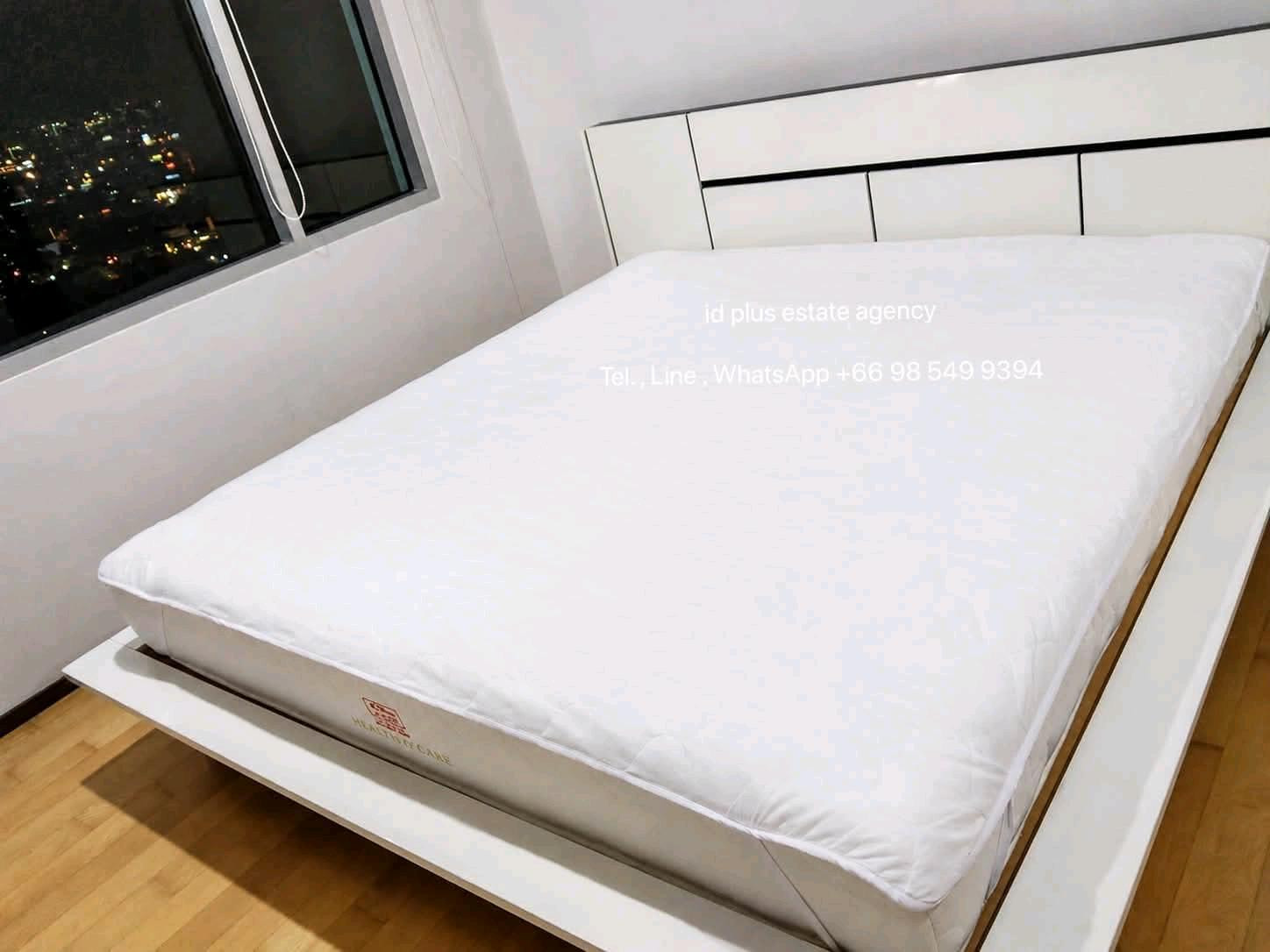 🏢 Condo room for Rent | Villasathorn Condominium   @ Next to BTS Khrung Thonburi @  📍 Location: Sathorn   💰 Rental Price: 22k.  📐 Size: 55 sq.m  🛏️ Type: 1 bedroom 1 bathroom  🏙️ Floor:  High floor (Gerden&Icon Siam view) – รูปที่ 2
