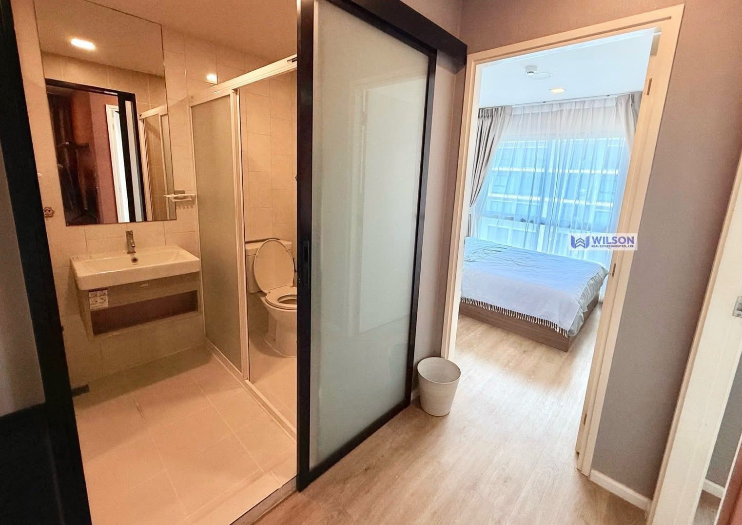 🍃 Kave Town Shift | 2 ห้องนอน ห้องใหญ่ 38 ตร.ม. อยู่สบาย แบ่งพื้นที่เป็นสัดส่วน ✨ – รูปที่ 3
