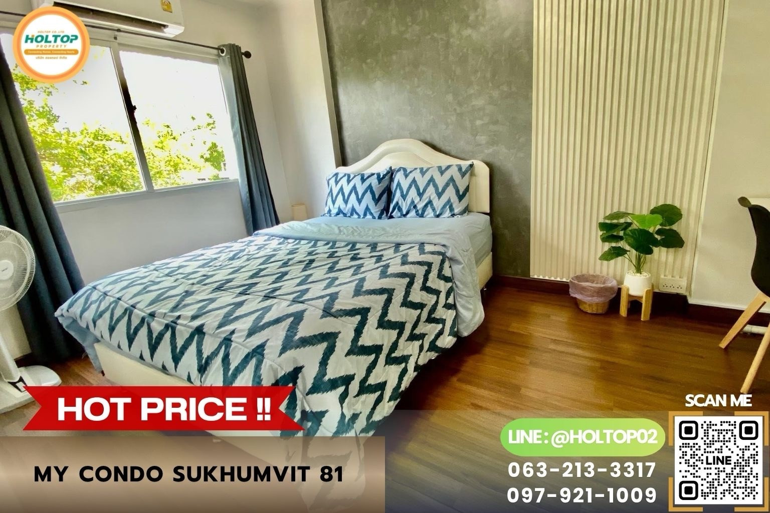 #Z6356 Condo for rent My Condo Sukhumvit 81 #Z6356 Condo for rent My Condo Sukhumvit 81
