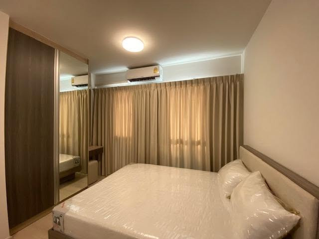 For rent, Unio Sukhumvit 72, Phase 2, Building A, 4th floor.