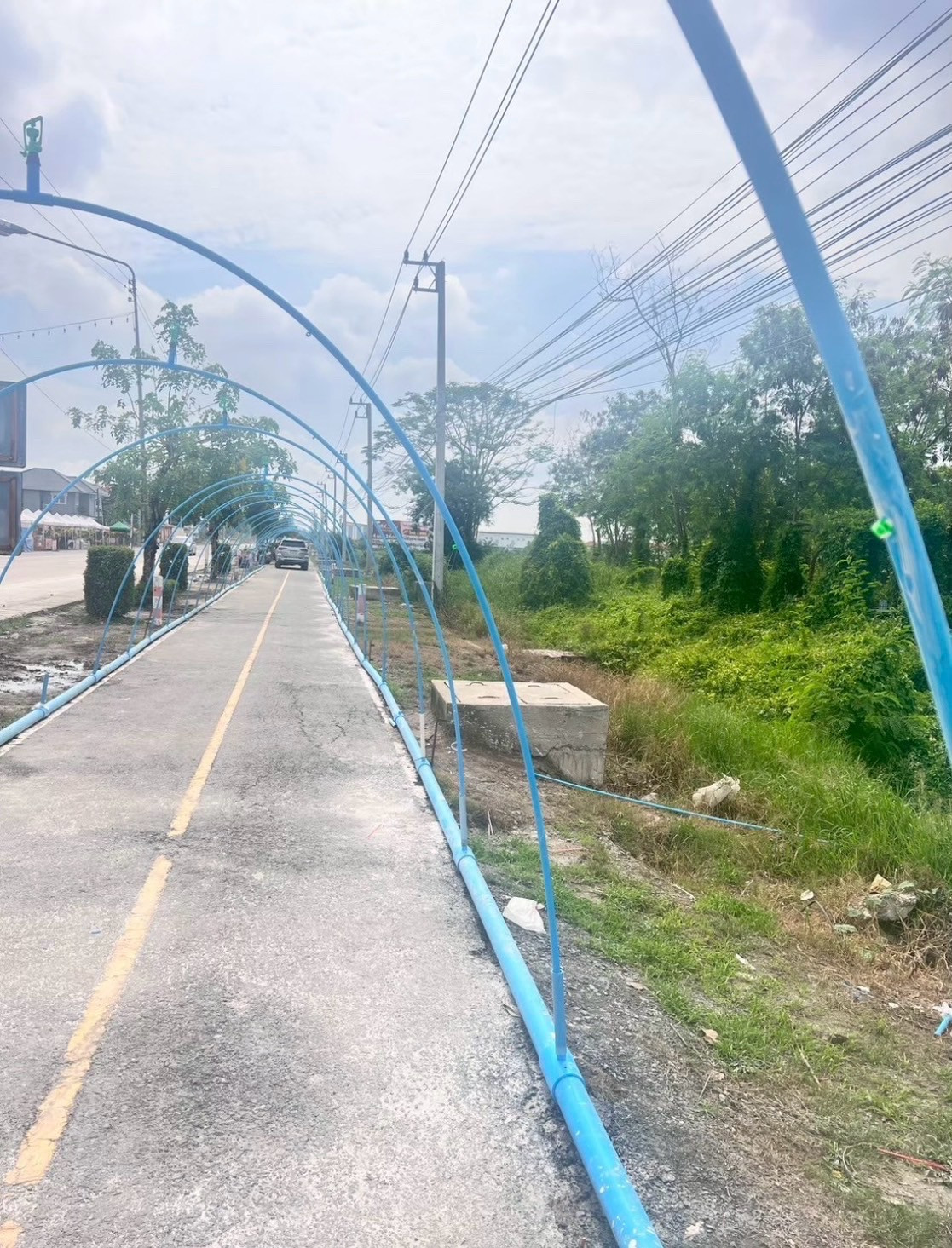 🔥 Large plot of land for sale, 16 rai, 1 ngan, 91 sq m, next to a 4-lane road, potential location in Lam Luk Ka. – รูปที่ 3