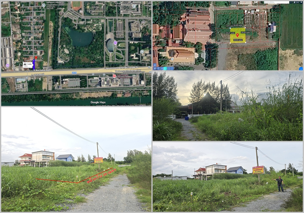 ขายที่ดินเปล่า ถมแล้ว 102 ตร.ว. ซอยสหพร (ศาลายา) ใกล้มหาวิทยาลัยมหิดล เยื้องวัดหทัยนเรศวร์ เข้า-ออก สะดวก