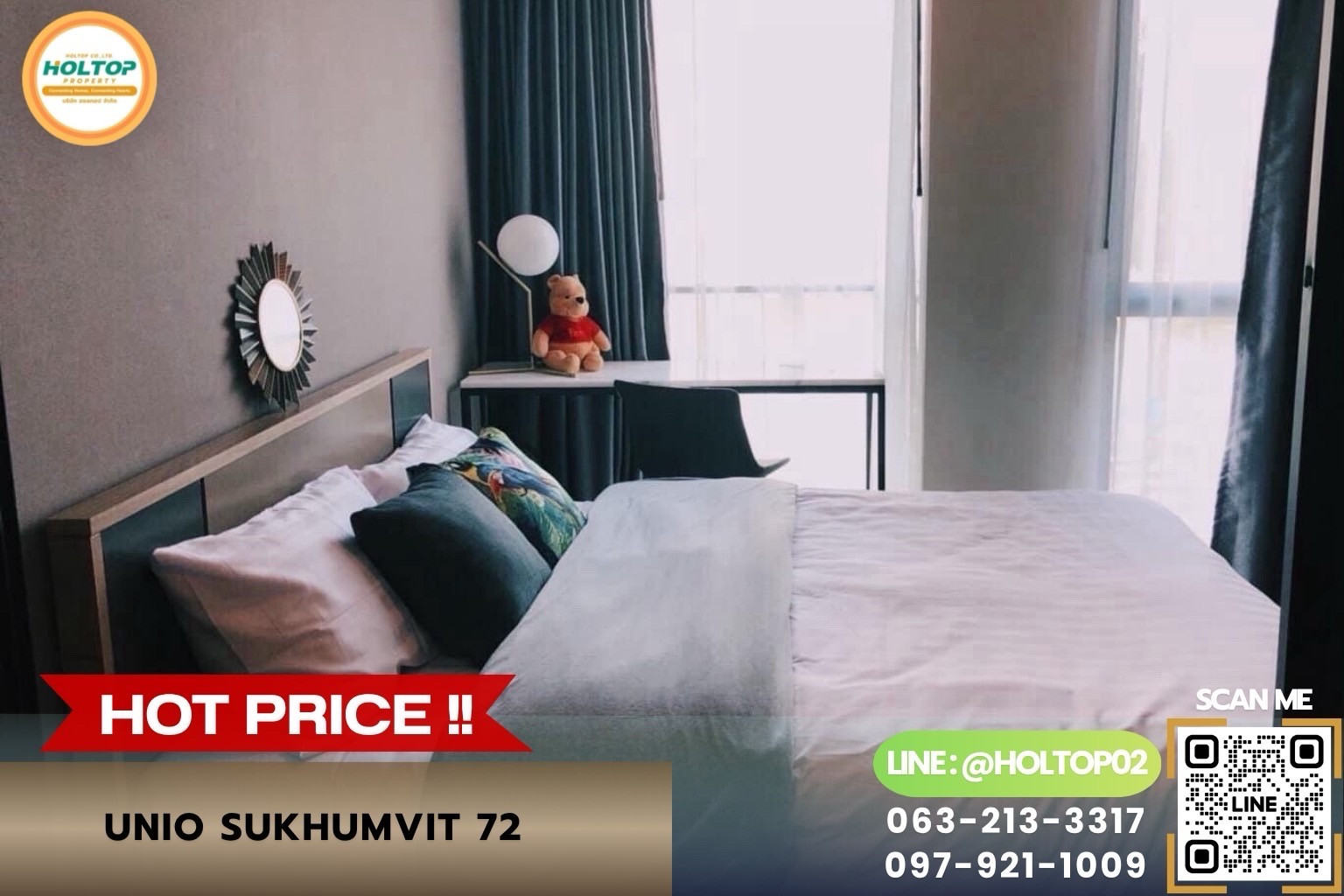 #L1280 Condo for sale/rent UNiO Sukhumvit 72