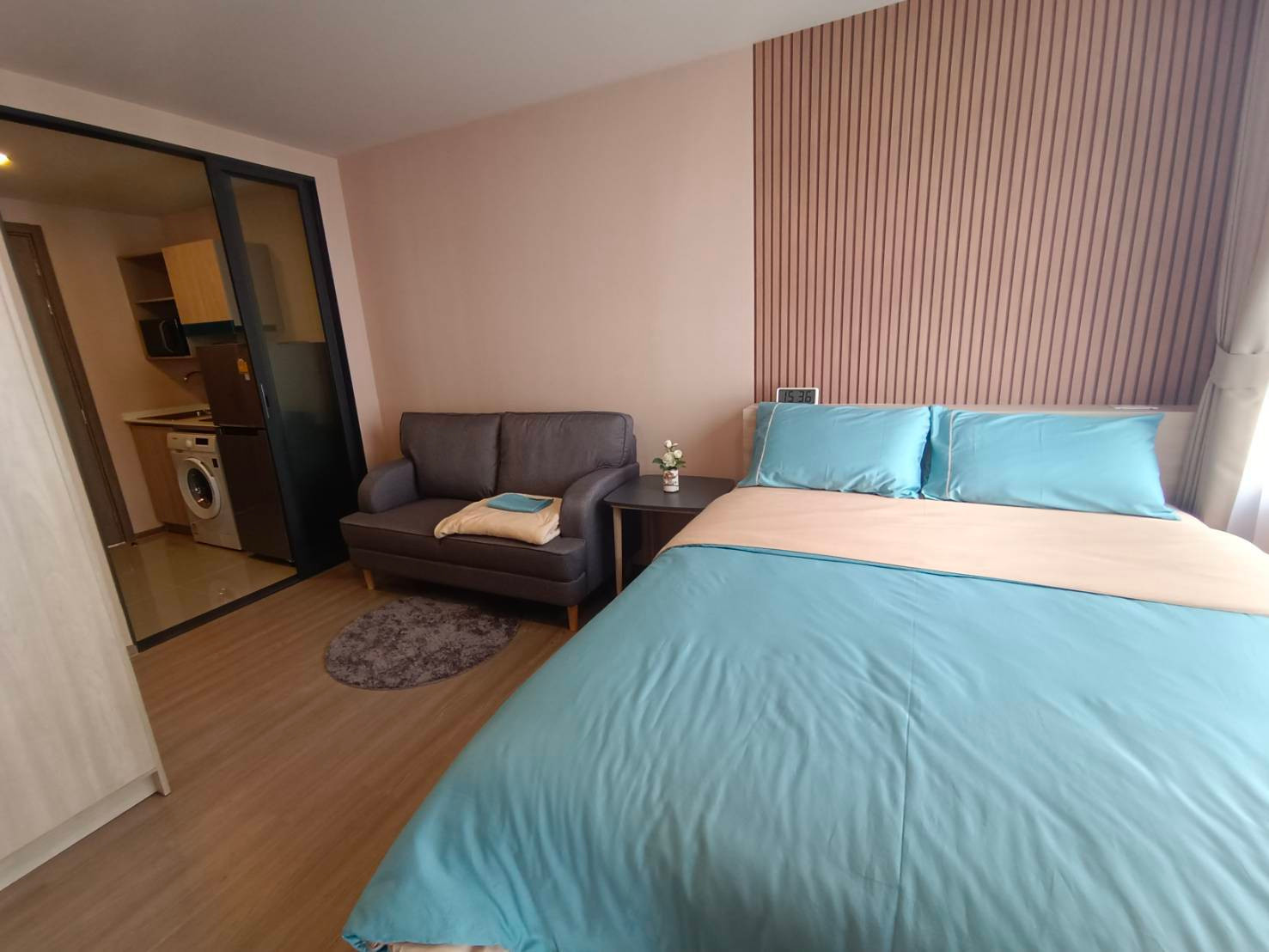 For Rent The MUVE Bangna 5th Floor Building : B Size 25 sq.m. Studio 1 Bathroom #2501#
