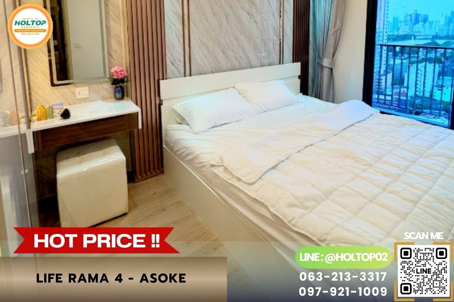 #Z6366 ให้เช่าคอนโด Life Rama 4 - Asoke #Z6366 ให้เช่าคอนโด Life Rama 4 - Asoke