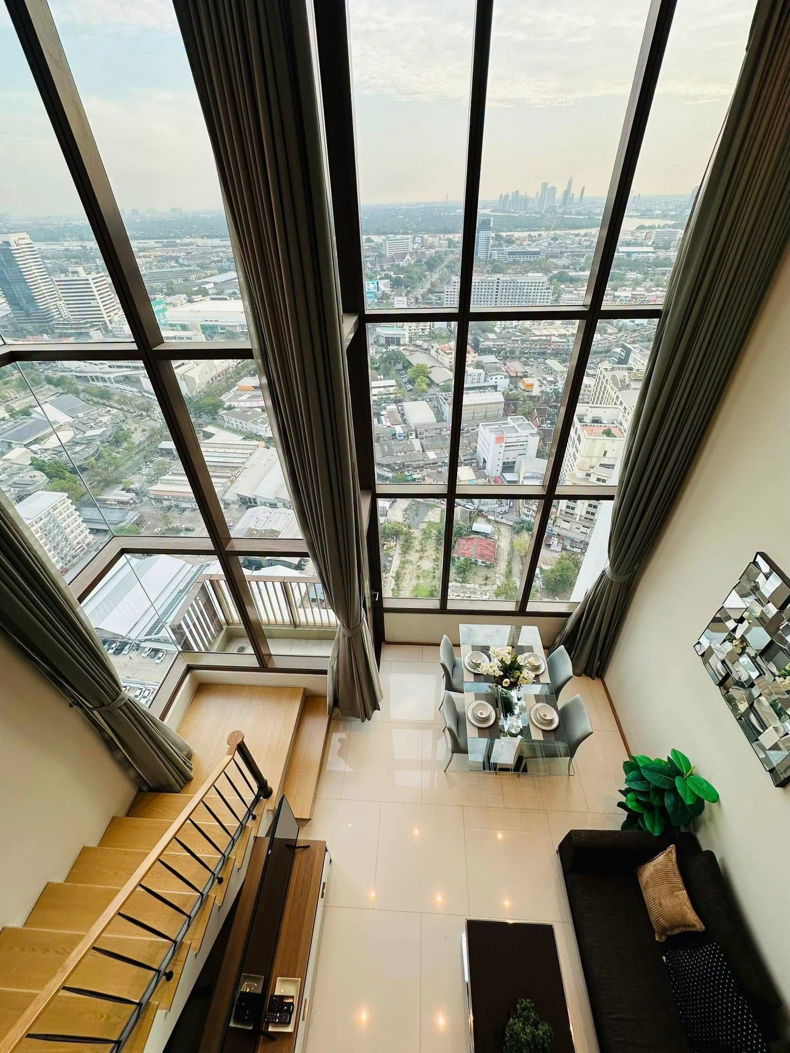 FOR  RENT📍 The Emporio Place Beautiful Duplex  83 sqm. in Sukhumvit24 ปล่อยเช่าเพียง ฿ 55,000/ 12 เดือน 