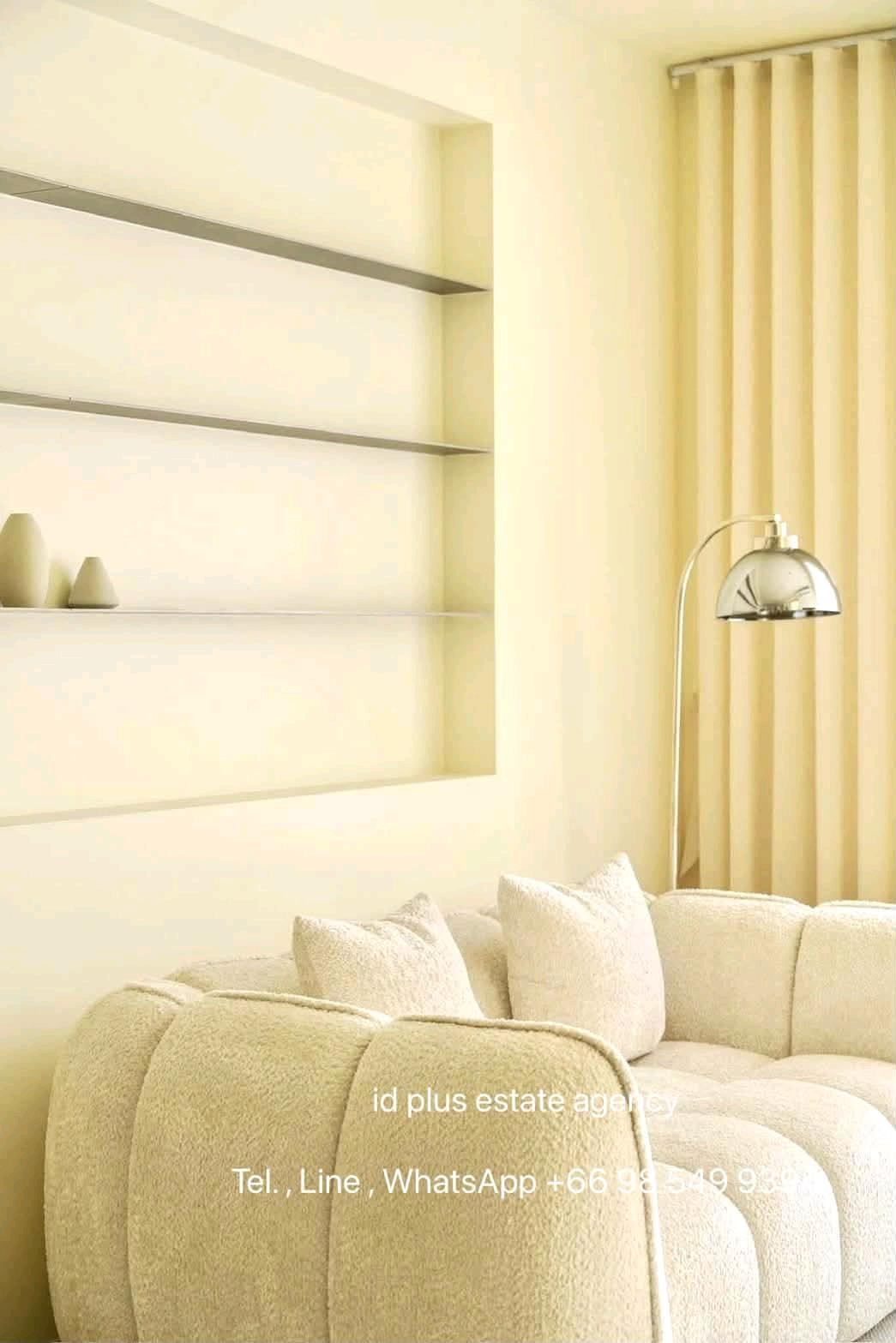 🏢 Condo room for Rent | Life One wireless   @🚶🏻‍♂️walk 7 mins. to BTS Ploenchit @  📍 Location: Ploenchit   💰 Rental Price: 40k.  📐 Size: 45 sq.m  🛏️ Type: 2 bedrooms 1 bathroom   🏙️ Floor:  30 – รูปที่ 3