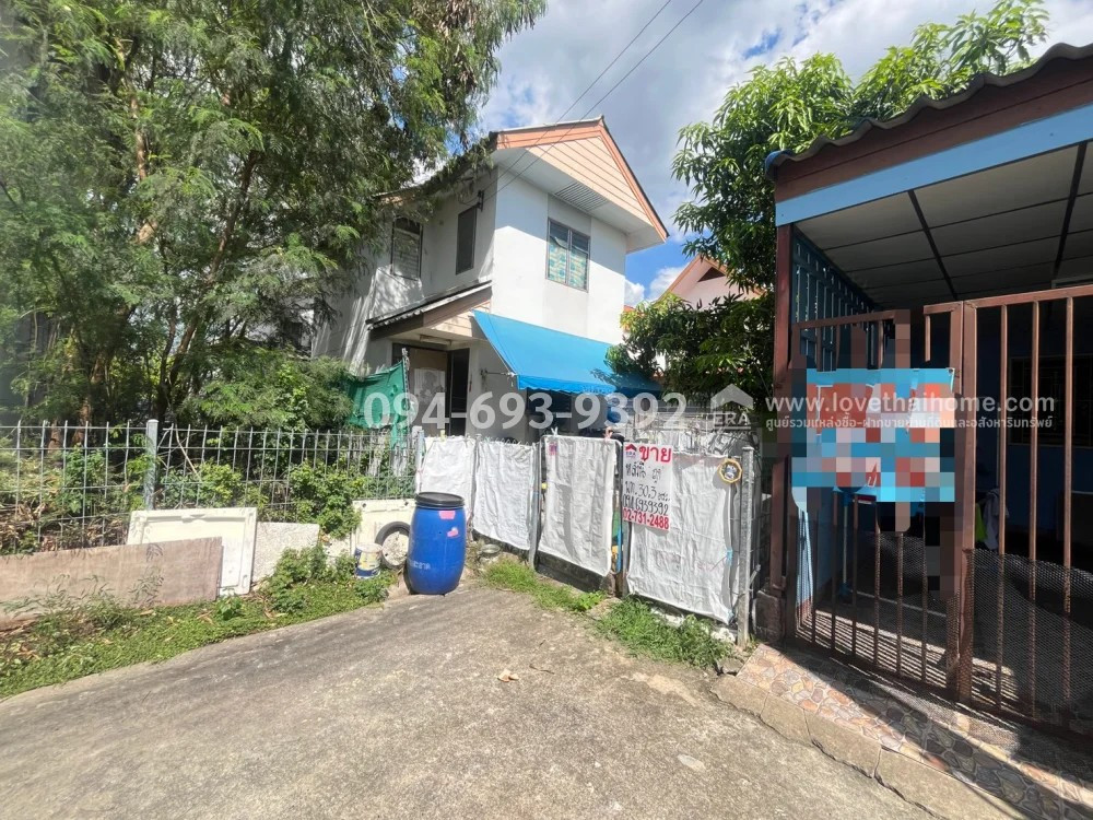 2-story detached house for sale, Rangsit-Nakhon Nayok Road, Khlong 5, Eua-Athorn Village 5/2, Khlong Luang, Pathum Thani, corner house, area 30.3 sq m. Cheapest in the project! #Price less than a million, special price only 950,000 baht! (Make a decision  – รูปที่ 2