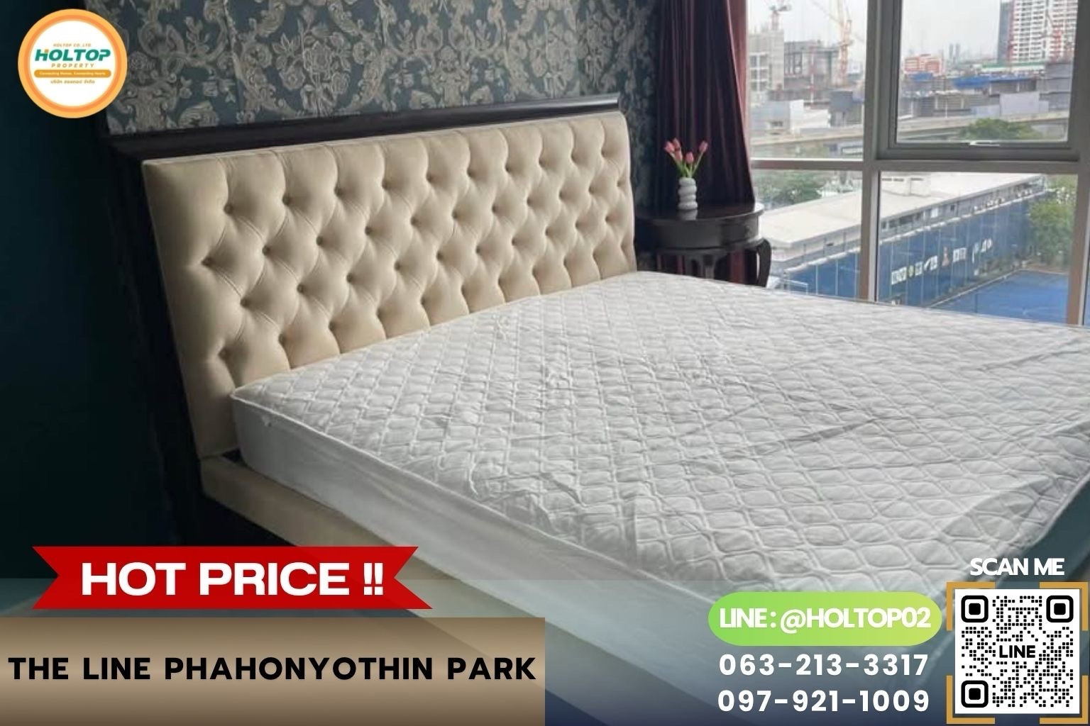 #Z6365 ให้เช่าคอนโด THE LINE Phahonyothin Park