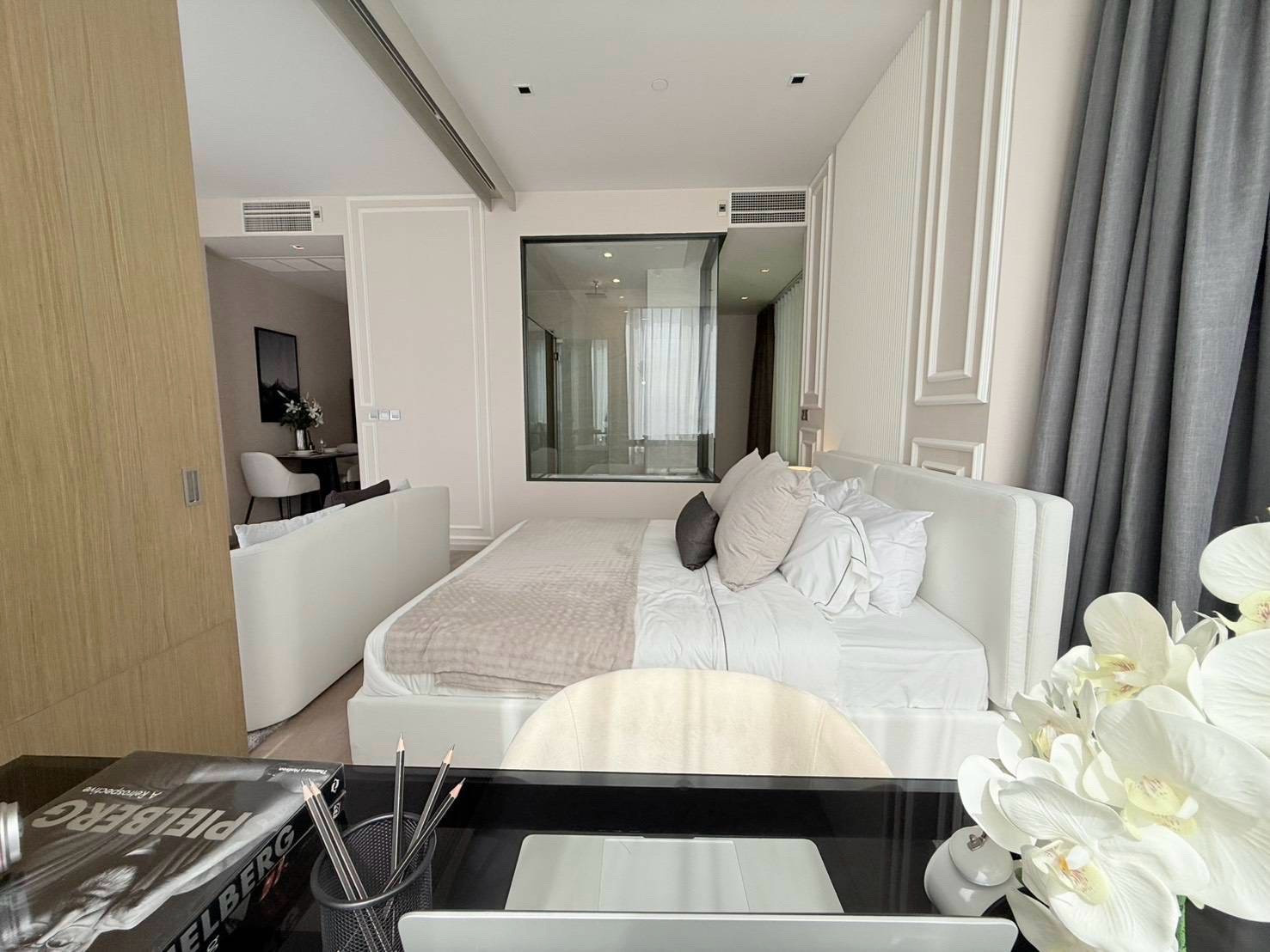 ห้องใหม่แกะกล่อง ให้เช่าคอนโด Ashton Silom 1ห้องนอน ไซส์ใหญ่ – รูปที่ 3