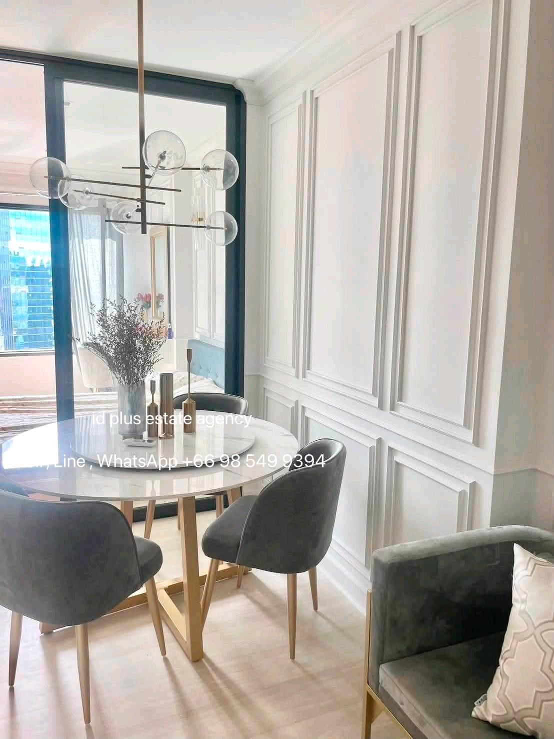 🏢 Condo room for Rent | Life One wireless   @🚶🏻‍♂️walk 7 mins. to BTS Ploenchit @  📍 Location: Ploenchit   💰 Rental Price: 25k.  📐 Size: 35 sq.m  🛏️ Type: 1 bedroom 1 bathroom   🏙️ Floor:  36 (expressway view) – รูปที่ 4