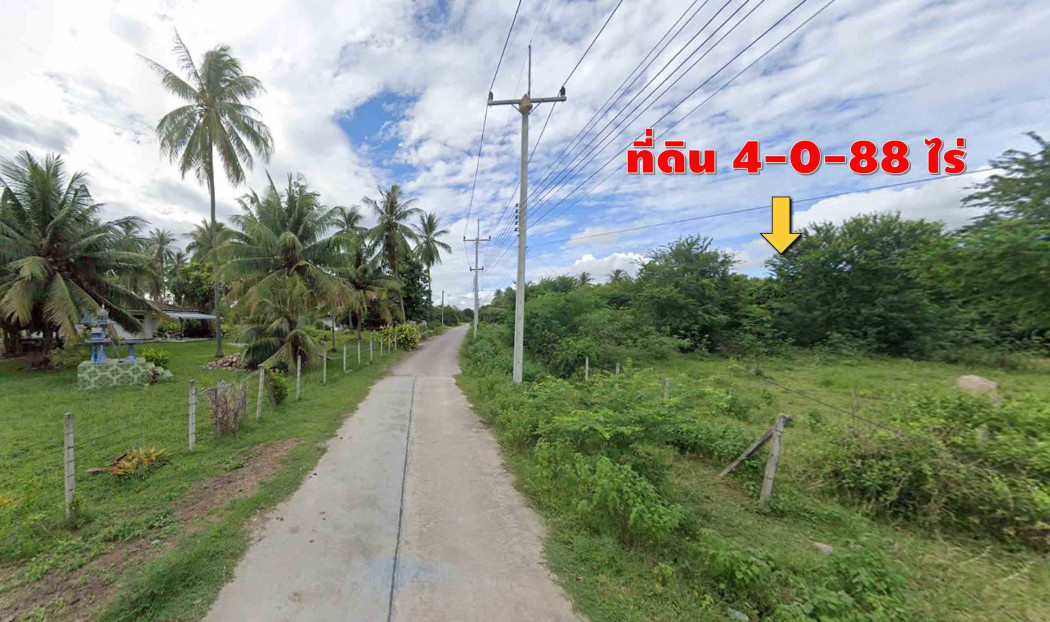 ขาย ที่ดิน แปลงสวย 4-0-88 ไร่ ใกล้ถนนเพชรเกษมเพียง 3 นาที 4 ไร่ 88 ตรว