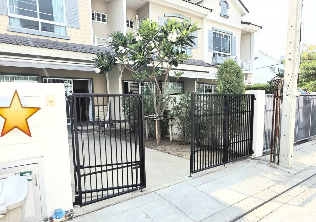 Townhome for rent, Indy Bangna Km.7, 89 sq m, 17 sq m, English style, near Mega Bangna, 3 bedrooms, new condition, ready to move in. – รูปที่ 2