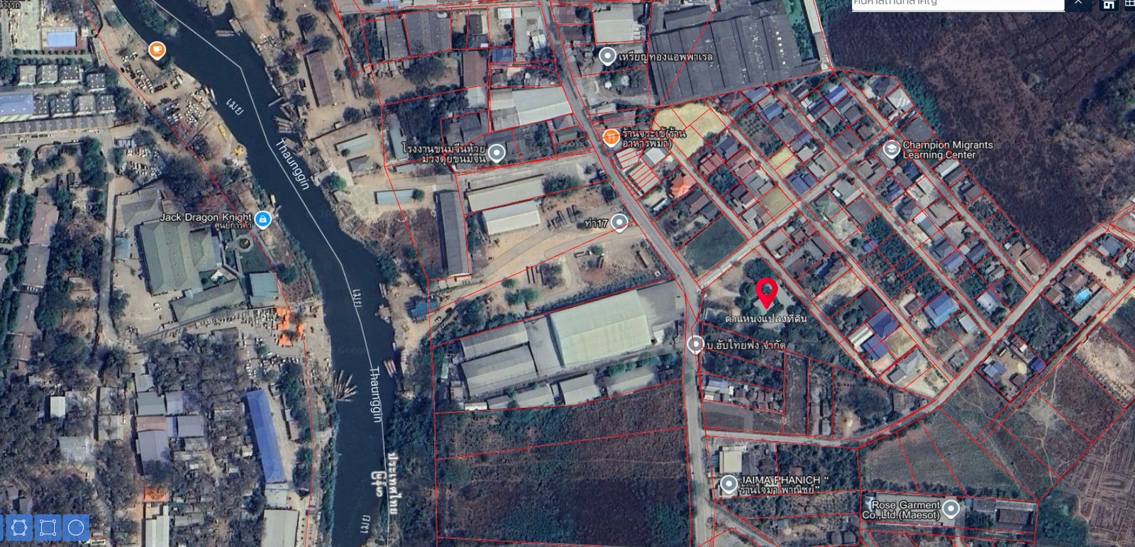 ด่วน🚩ที่ดิน 3 ไร่ ตรงข้ามท่า 17 ติดถนนบ้านห้วยม่วง ใกล้ตลาดริมเมย  – รูปที่ 4