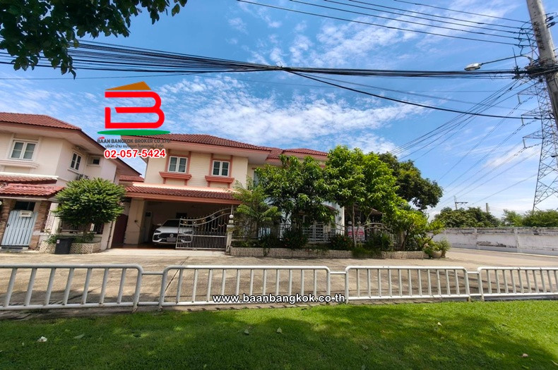 บ้านเดี่ยว 2 ชั้น (หลังริม) เนื้อที่ 65.1 ตร.ว. เดอะสวีทการ์เด้นวิลล์ 2 ถนนหทัยราษฎร์ แขวงสามวาตะวันตก เขตคลองสามวา – รูปที่ 3