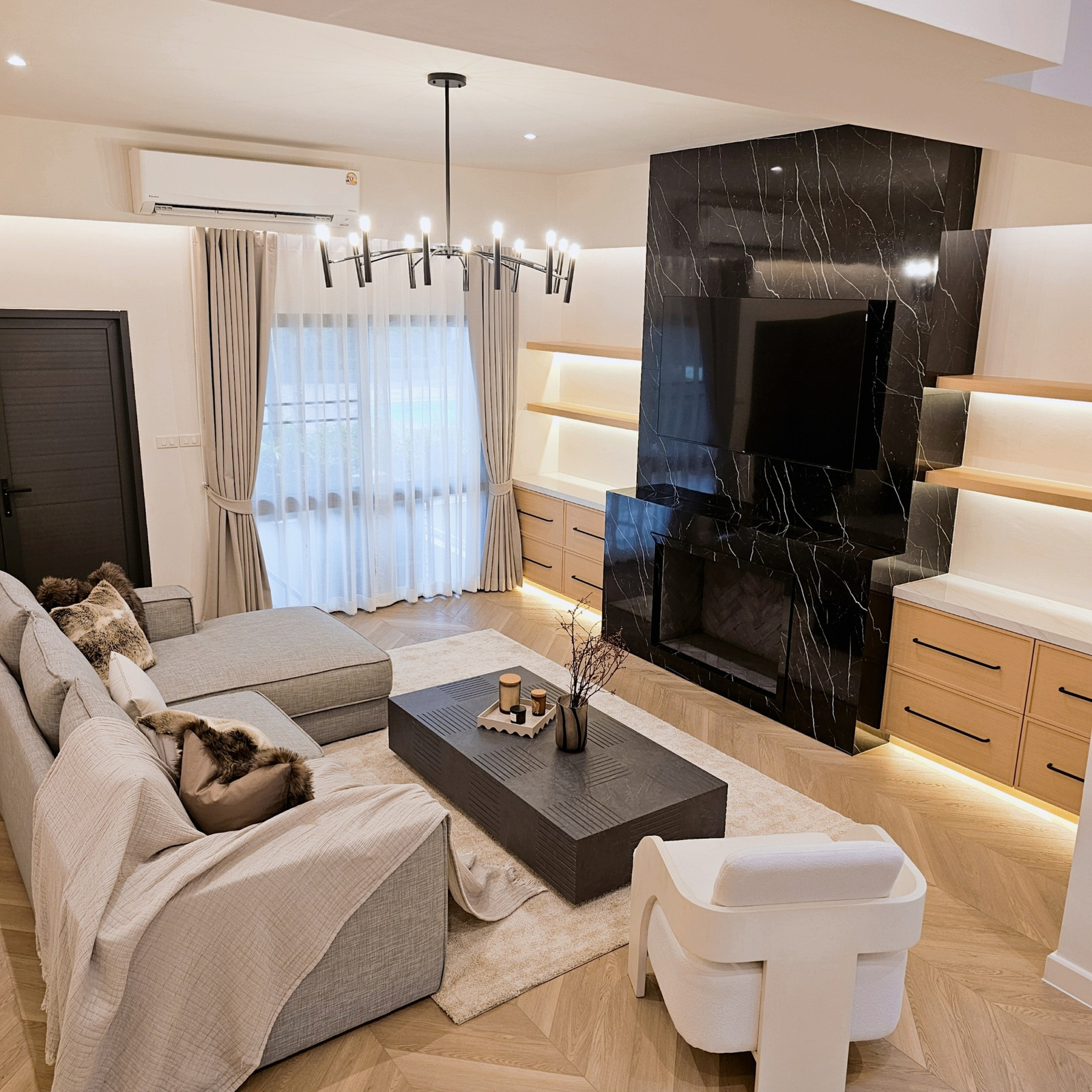 🟢 Townhome for rent, 4 floors, 350 sq m, 5 bedrooms, 6 bathrooms, with maids room. Thai kitchen + Western kitchen – รูปที่ 3