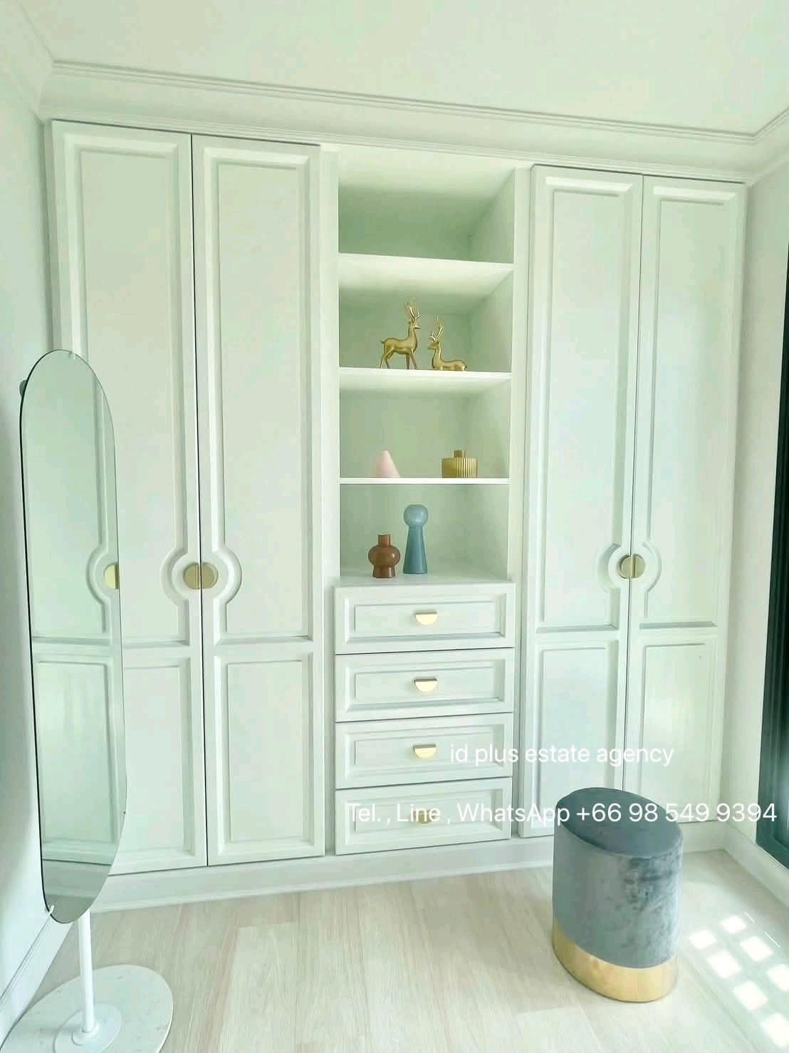 🏢 Condo room for Rent | Life One wireless   @🚶🏻‍♂️walk 7 mins. to BTS Ploenchit @  📍 Location: Ploenchit   💰 Rental Price: 25k.  📐 Size: 35 sq.m  🛏️ Type: 1 bedroom 1 bathroom   🏙️ Floor:  36 (expressway view) – รูปที่ 3